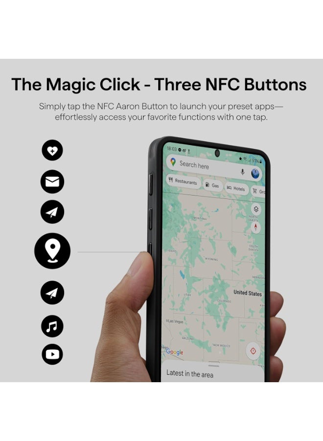 pitaka for Samsung Galaxy S26 Ultra Case, 6.9 Inch, Compatible with MagSafe, Military Protective S26 Ultra Case with Aaron Button, Aramid Fiber Woven [Cairn Case - Black/Grey] - Image 3