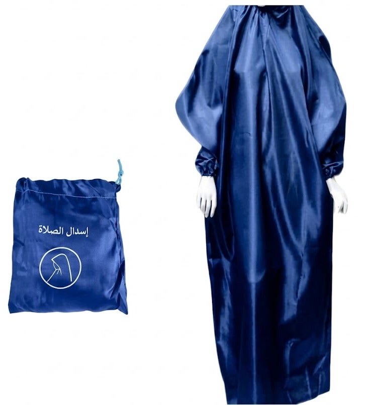 Lightweight, waterproof prayer robe with built-in bag – suitable for travel, trips, work, and everyday use. Multi-colored. - Image 3