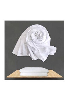 REBENUO Original Men's Hajj Umrah clothing Ahram 100% Cotton Super Soft 2 Pcs Towel Set.(top and Bottom) 43X83 inch New Dry Fast Microfiber Woven Technology WEIGHT 1000 GRAMS. Ahrams Waterproof Belt  - Image 2