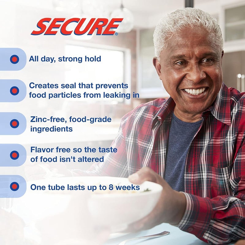 Secure Denture Bonding Cream 14 Ounce 2 per case - Image 4