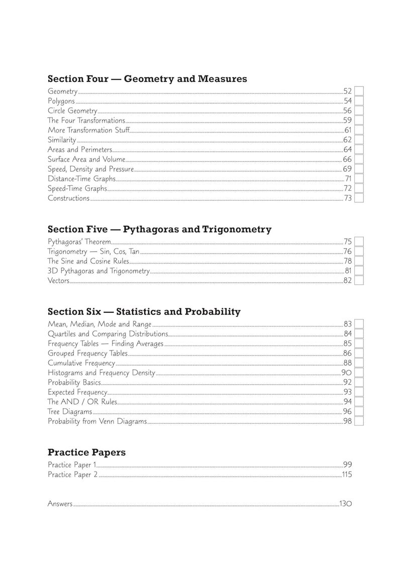 كتاب تمارين امتحان الرياضيات الدولي Edexcel الجديد: المستوى الأعلى - الدرجة 9-1 مع الإجابات - Image 4