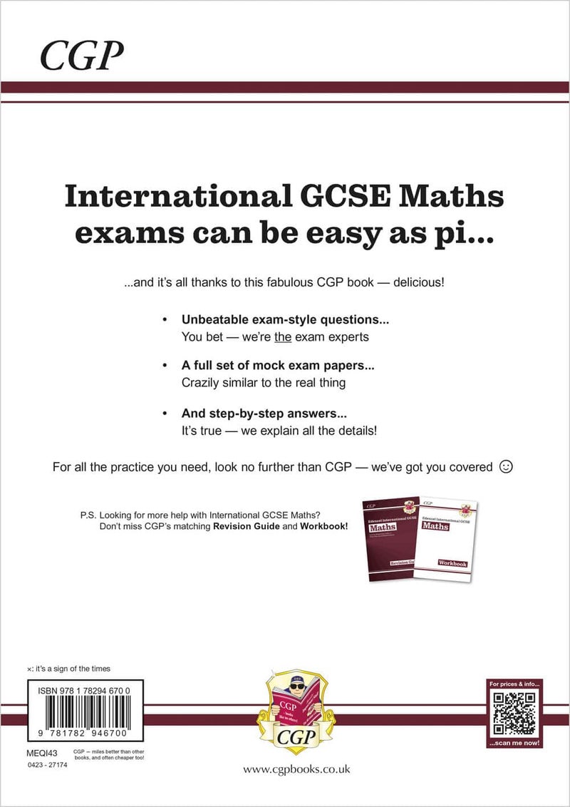 كتاب تمارين امتحان الرياضيات الدولي Edexcel الجديد: المستوى الأعلى - الدرجة 9-1 مع الإجابات - Image 2