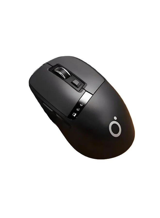 Eweadn Q2 Dual Mode Wireless, Bluetooth  Silent Click Mouse - Optical Sensor 1600 DPI Rechargeable USB C with Display - Image 2