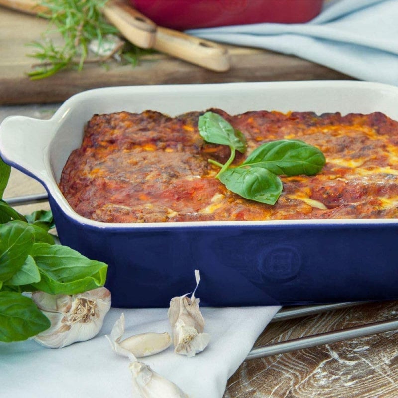 Emile Henry Modern Classics Collection 8" x 5.5" Rectangular Baking Dish | Twilight - Image 2