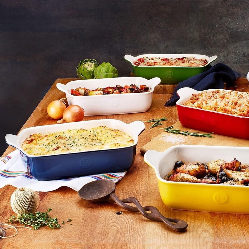 Emile Henry Modern Classics Collection 8" x 5.5" Rectangular Baking Dish | Twilight - Image 4