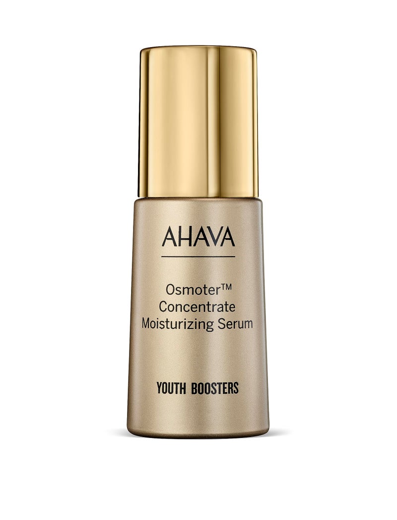 AHAVA Osmoter Concentrate Moisturizing Serum Lightweight Concentrated Serum to Boost Youthfulness Radiance from within Enhance Hydration with Argan Oil Hyaluronic Acid Osmoter X3 1 FlOz