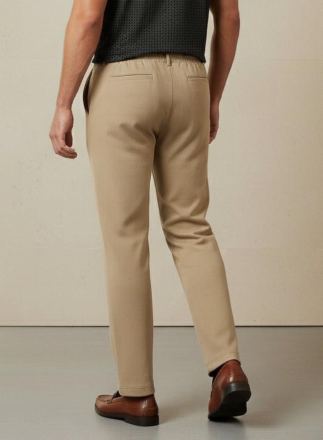 Iconic Men Regular Fit Trousers - Image 3