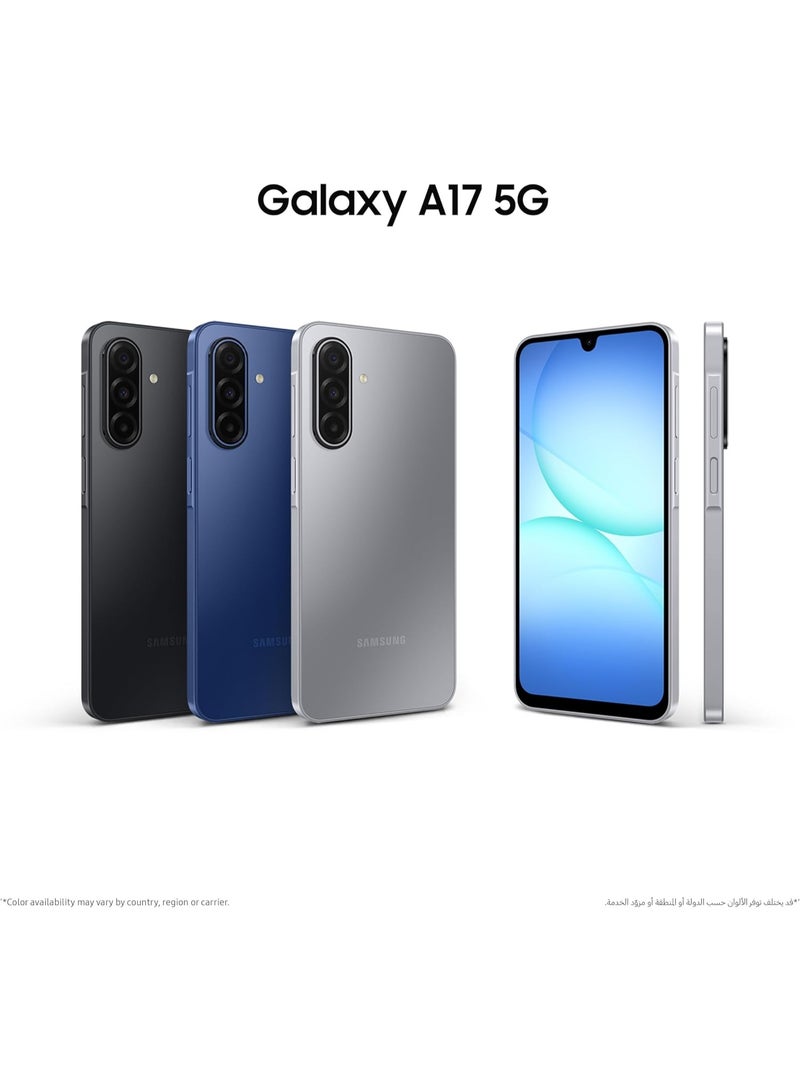 Samsung Galaxy A17 5G Black (8 GB RAM / 256 GB Storage) Android Smartphone  | 6x OS Upgrades, Large Display, 50MP OIS Camera | International Version - Image 2