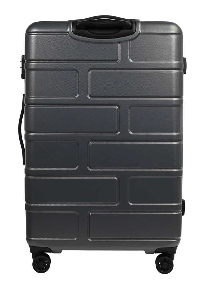 AMERICAN TOURISTER  Bricklane Suitcase, Check-In Size 80 cm / 30 inch, 4 Spinner Wheels, Hard Top, ABS, Dark Shadow|Scratch Resistance|TSA Lock|Inner Mesh Pocket - 3 Years International Warranty  | Best Price UAE