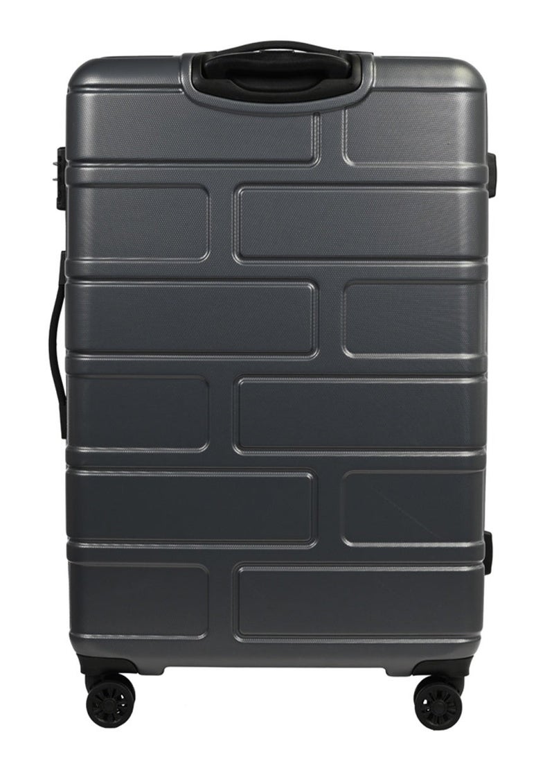 AMERICAN TOURISTER حقيبة سفر بريكلاين، حجم تسجيل 80 سم / 30 بوصة، 4 عجلات دوارة، قمة صلبة، PC، ظل داكن | مقاومة للخدوش | قفل TSA | جيب شبكي داخلي - ضمان دولي لمدة 3 سنوات - Image 4