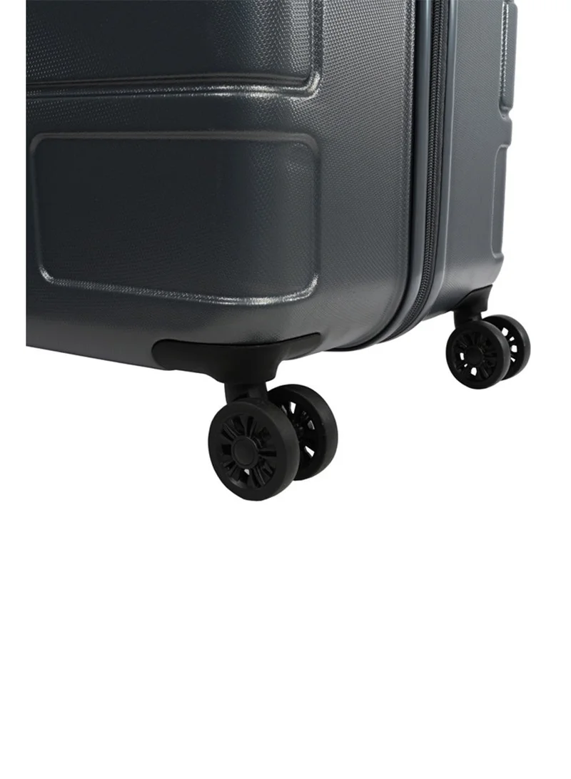 AMERICAN TOURISTER  Bricklane Suitcase, Check-In Size 80 cm / 30 inch, 4 Spinner Wheels, Hard Top, ABS, Dark Shadow|Scratch Resistance|TSA Lock|Inner Mesh Pocket - 3 Years International Warranty  | Best Price UAE