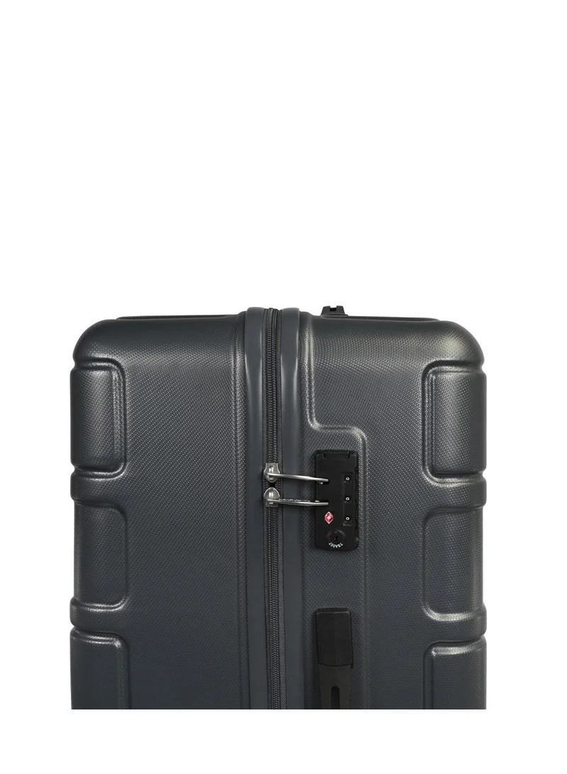 AMERICAN TOURISTER  Bricklane Suitcase, Check-In Size 80 cm / 30 inch, 4 Spinner Wheels, Hard Top, ABS, Dark Shadow|Scratch Resistance|TSA Lock|Inner Mesh Pocket - 3 Years International Warranty  | Best Price UAE