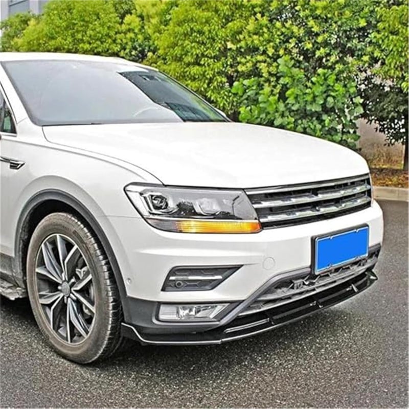 Wivplex Front Bumper Lip Spoiler for VW Tiguan L 2017-2020 - Image 4