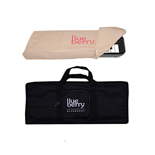 Blueberry KB10-Bag & Dust Cover Compatible with Casio SA-46, Casio SA-47, Casio SA-50, Casio SA-51 Keyboard (BLACK) - Image 1