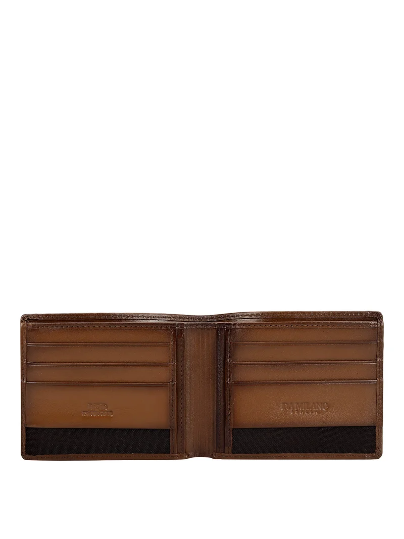 Da Milano  Genuine Leather Brown Mens Wallet for Men | Best Price UAE