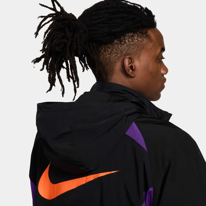 Nike Black Men's Culture of Football Therma-FIT Repel Hooded Jacket for Men | Best Price UAE