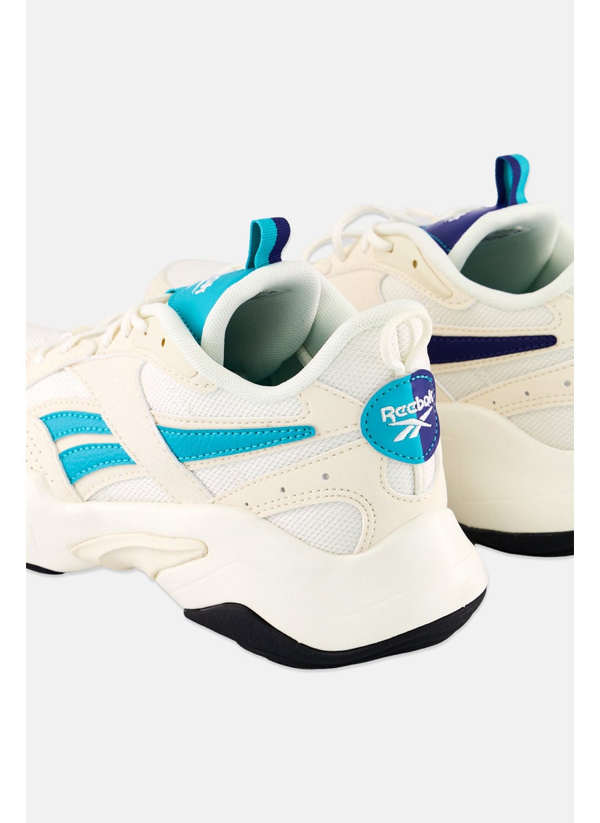Reebok Men Reebok Turbo Restyle Lace Up Running Shoes, Chalk  - Image 2