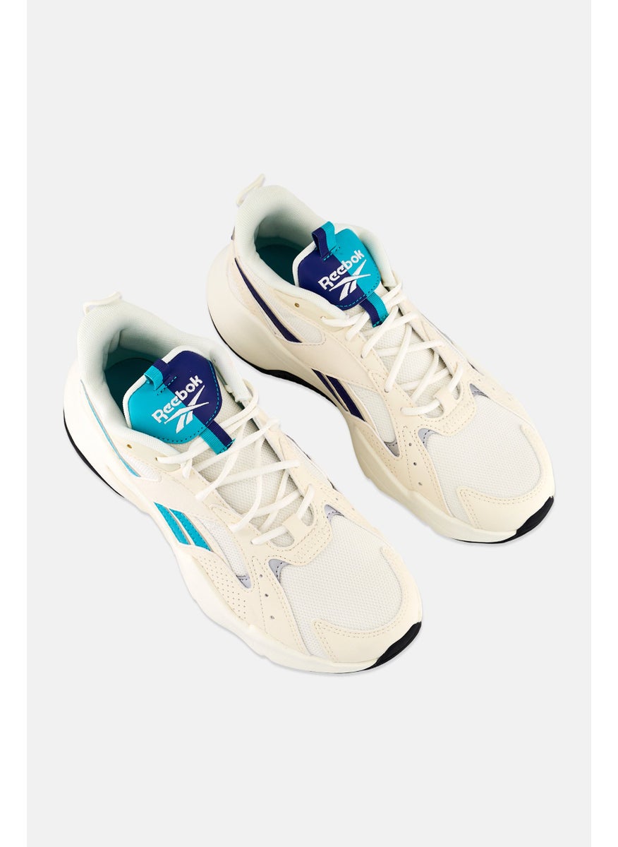 Reebok Men Reebok Turbo Restyle Lace Up Running Shoes, Chalk  - Image 4
