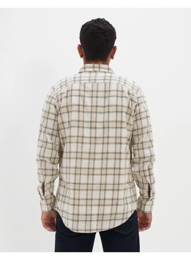American Eagle Checked Slim Fit Shirt