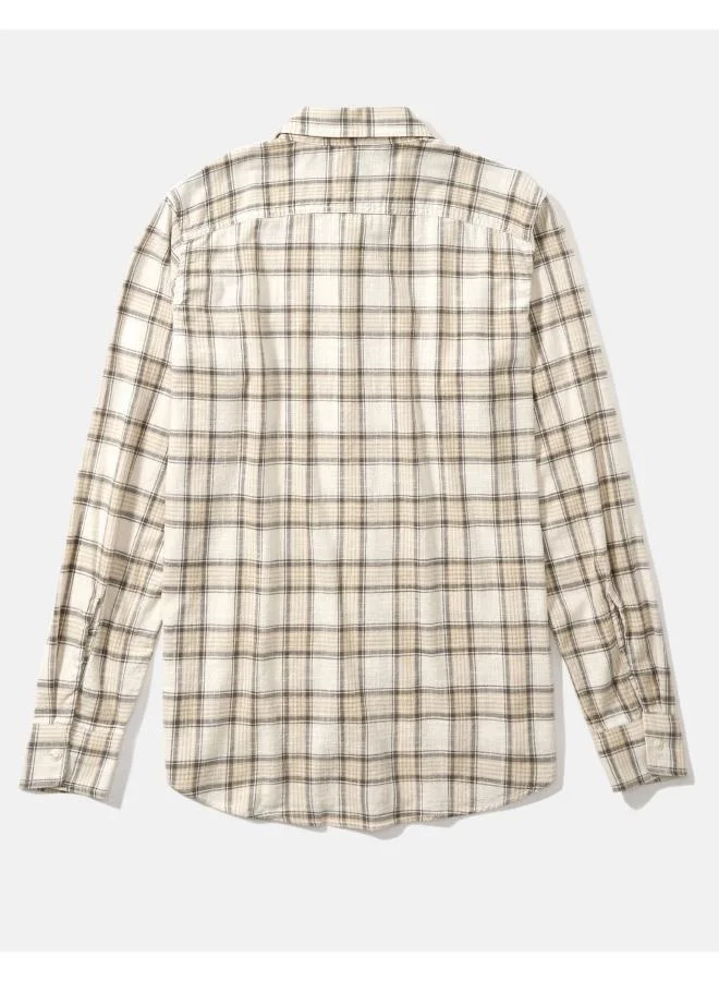 American Eagle Checked Slim Fit Shirt