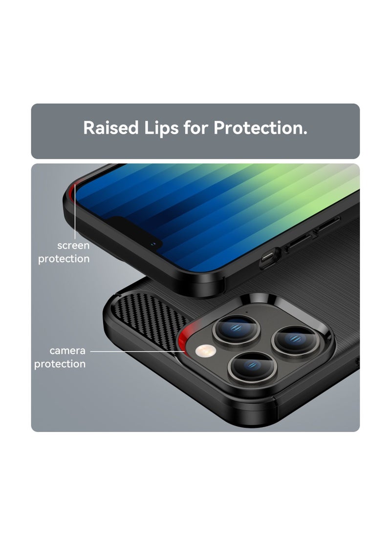 URBBKING - Black Shockproof Protection Phone Case for iPhone 14 Pro Max - Image 1