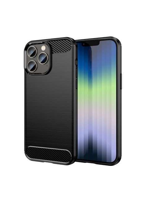 Black Shockproof Protection Phone Case for iPhone 14 Pro Max