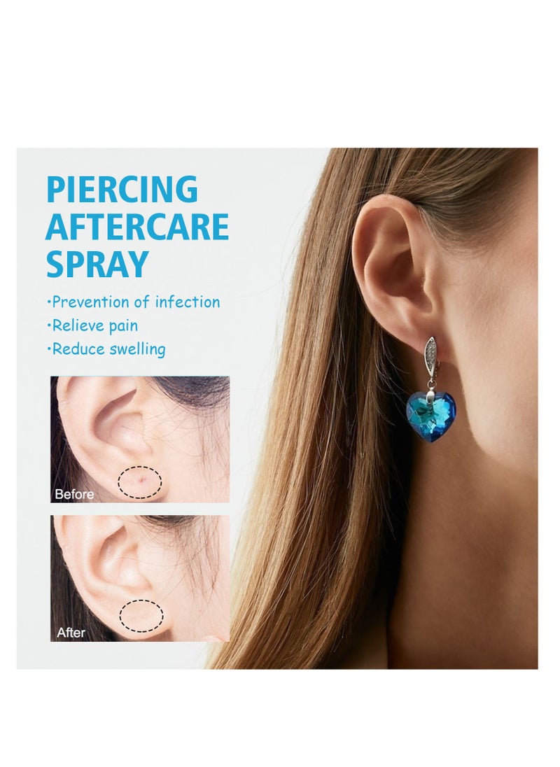 SOUTH MOON Ear Piercing Care Spray, Soothes Pain, Cleans and Prevents Clogging, Removes Odors Reduces Swelling, Infection, Relieves Pain Swelling  - Image 4
