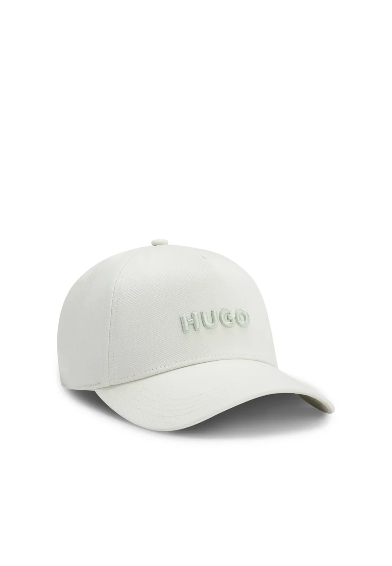 HUGO Cotton-twill cap with logo