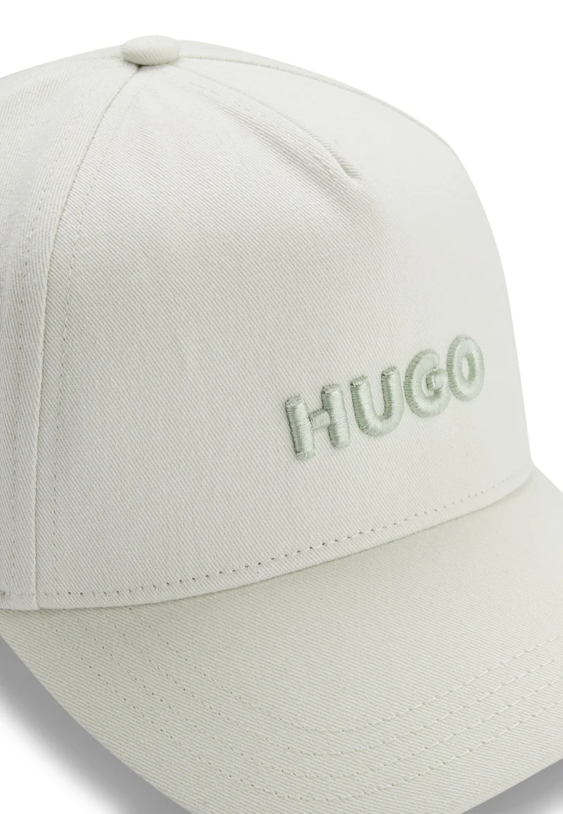 HUGO Light Green Cotton-twill cap with logo for Men | Best Price UAE