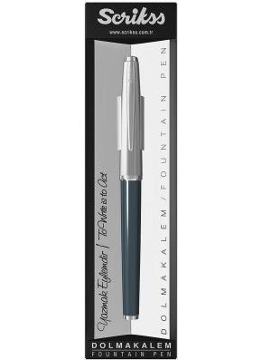 Scrikss 78 Fountain Pen Dark Blue  - Image 1