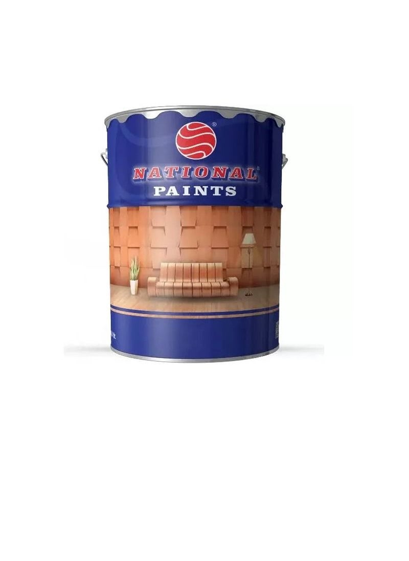 NATIONAL PAINTS - NATIONAL PAINTS-Wood Stain 031 Dark Mahogany 3.6 L - Image 1