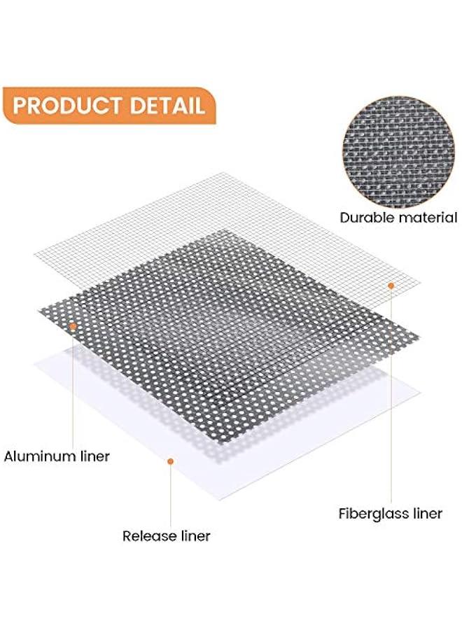 MOXO 12  Aluminum Wall Repair Patch Self Adhesive Mesh Drywall Ceiling Plaster Patch Repair Tools Screen for 2468 Inch - Image 5