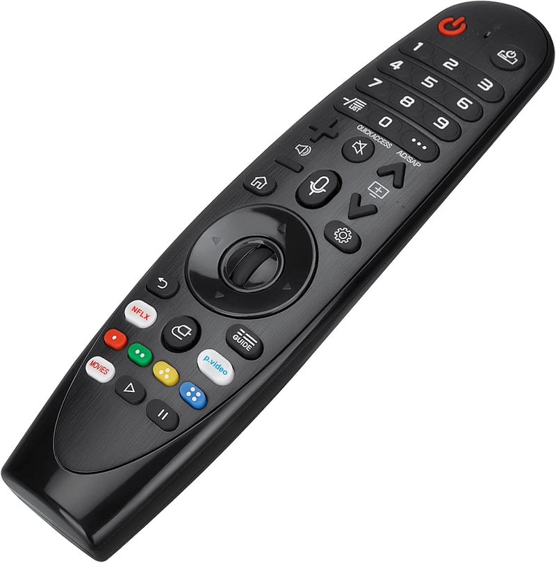 EWO'S جهاز التحكم عن بعد السحري الصوتي من EWO AKB75855501 لتلفزيون LG الذكي AN-MR20GA AN-MR19BA كبديل للتحكم السحري، مزود بمؤشر - Image 1