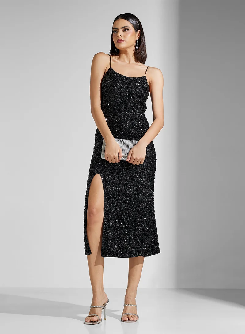 Ella Limited Edition Sequin Slip Dress