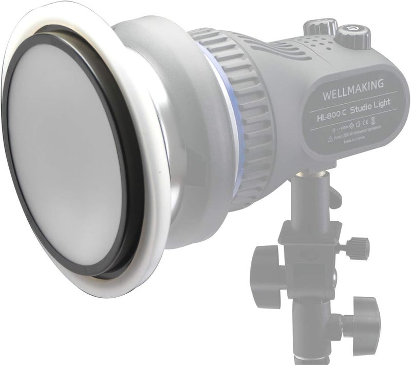 Wellmaking Lighting Diffuser Soft Lighting Equipment Suitable for Portrait、Video Shooting Bowens Mount Accessory - Image 2