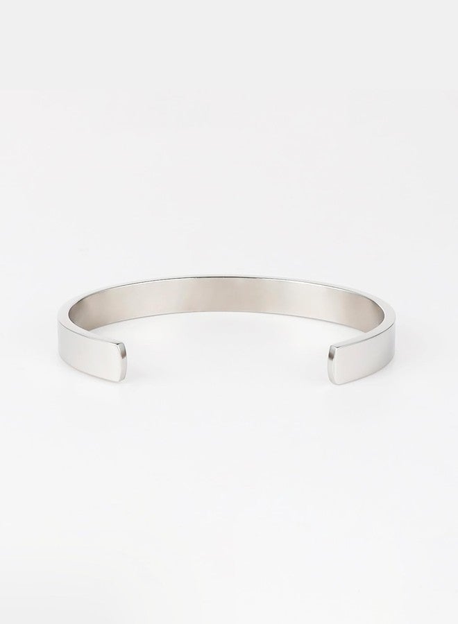 MILAKOO 6mm Sterling Silver Bracelets for Mom Boho Style Weeding Gifts Wristlet Bangle - Image 3