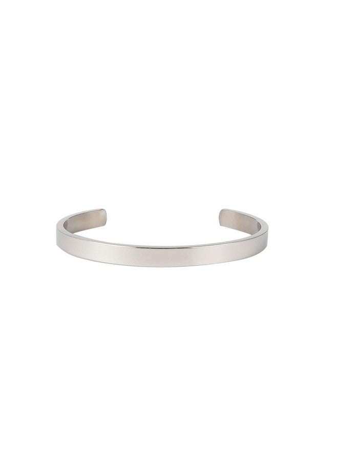 MILAKOO 6mm Sterling Silver Bracelets for Mom Boho Style Weeding Gifts Wristlet Bangle - Image 2