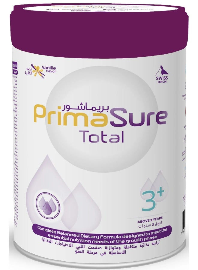 Primalac PrimaSure Total 3+ Vanilla Flavored Formula 400 g