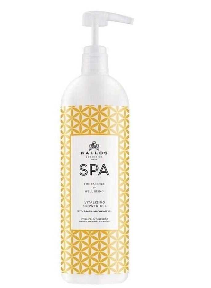 Shower Gel 1000ml Spa Vitalizing with Brazilian Orange Oil