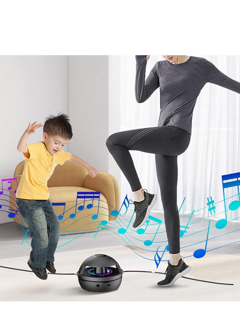 Generic - Smart Rope Skipping Machine With Bluetooth Speakers，Workout & Gym Rope with 10 Speed Adjustment, LED Display Training Counter Electric Rope Skipping Compatible Music Function - Image 1