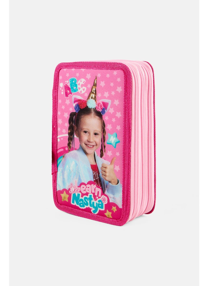 Like Nastya 3 Zippers Pencil Case  - Image 3
