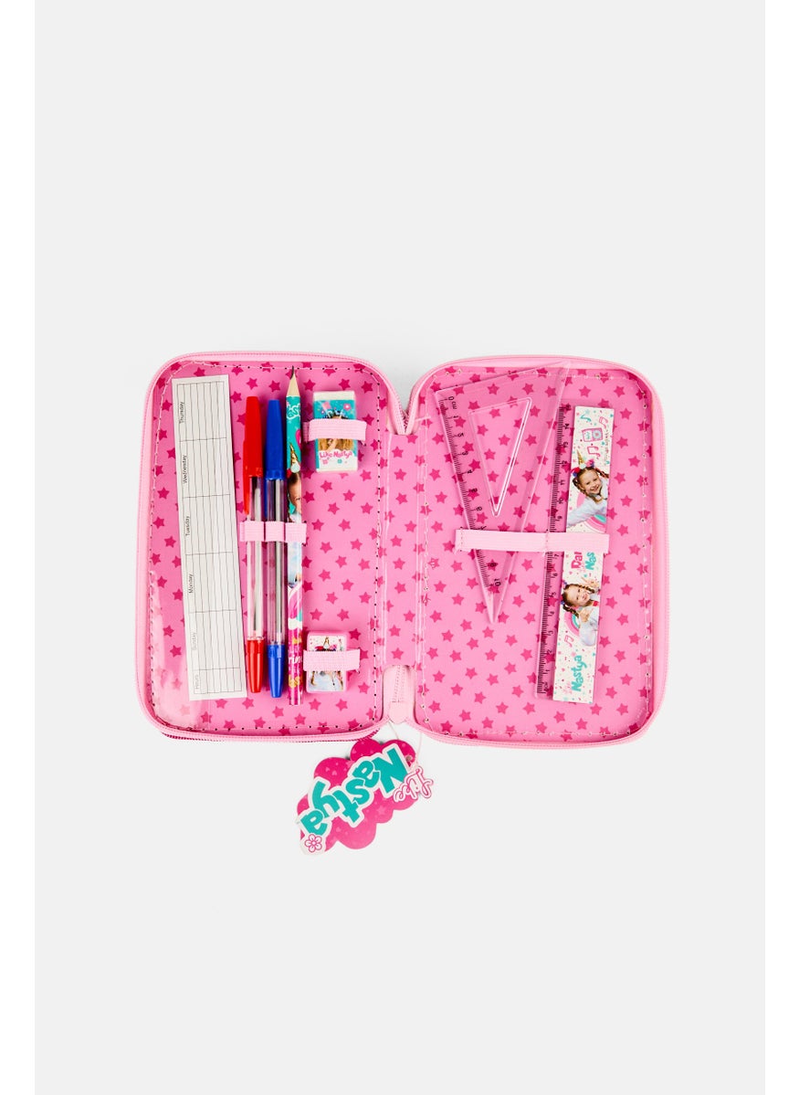 Like Nastya 3 Zippers Pencil Case  - Image 4