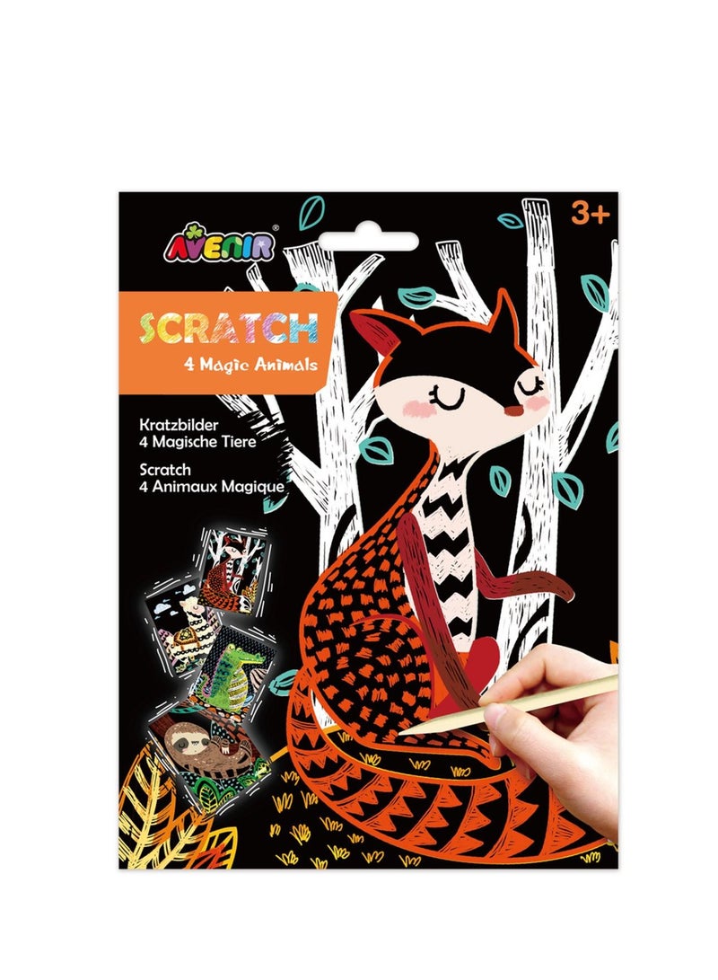 أفينير سكراتش-4 حيوانات سحرية