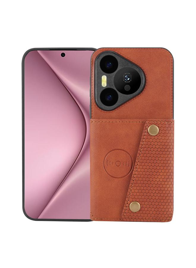 Zaboon Case For Huawei Pura 70 Pro Double Buckle Card Slots Magnetic Phone Case - Image 1