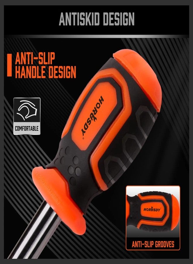 HORUSDY 2-Piece 1/4" Bit Driver Magnetic Screwdriver Bit Holder, 190mm and 90mm Long, Screwdriver Handle for Magnet Tip - Image 5