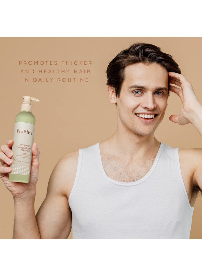 ProBliva Rice Water Thinning Hair Shampoo & Conditioner Anti Hair Loss Regrowth & Thickening - Image 5