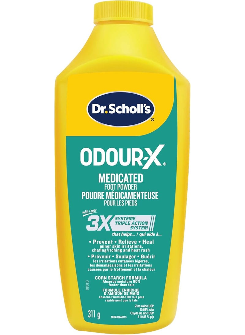 Dr. Scholl's Odour Destroyers Medicated Foot Powder 311 g - Image 1