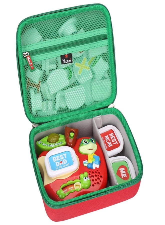 Mchoi Shockproof Carrying Case Compatible with Leapfrog Tad's Fridge Phonics Magnetic Letter Set, Case Only - Image 2