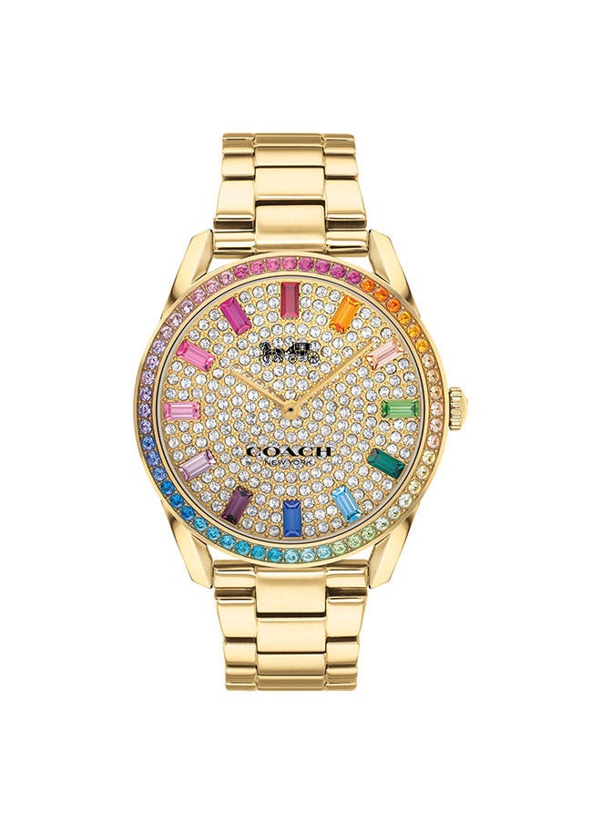 COACH - Women's Analog Round Stainless Steel Wrist Watch 14503657 - 36 mm - Image 1