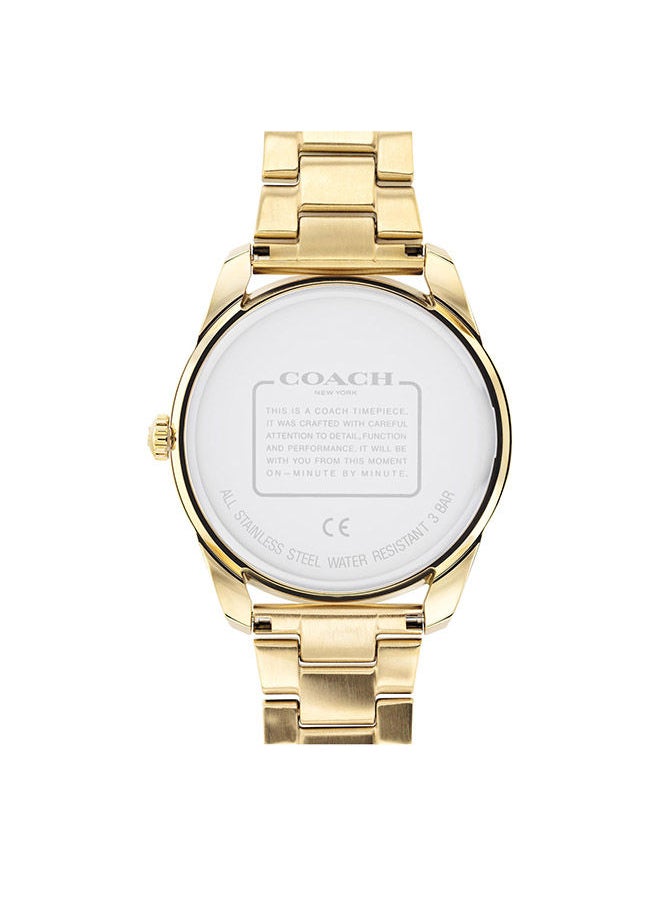 COACH - Women's Analog Round Stainless Steel Wrist Watch 14503657 - 36 mm - Image 1